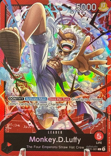 Monkey luffy st21 001 - monkey.d.luffy, st21-001