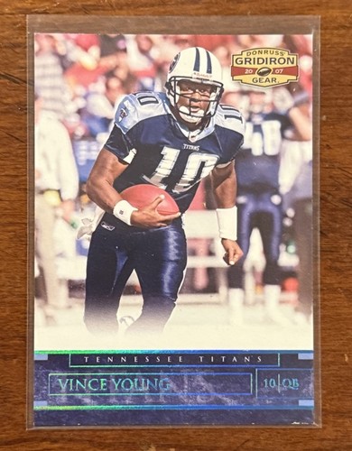 Vince young 2007 donruss - young,