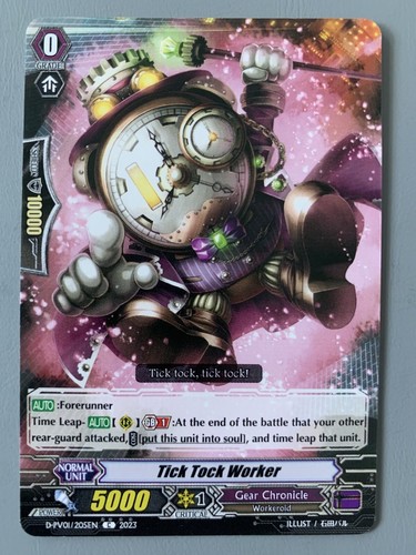 Cardfight vanguard tick - cardfight, tock