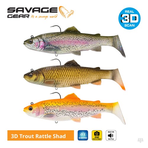 Savage gear sonaglio trota - savage, 3d
