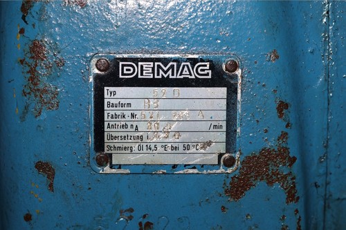 Demag gear - demag, 52d